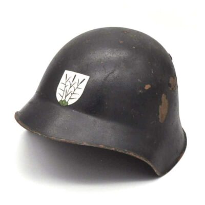 Stahlhelm Feuerwehr der Gemeinde Rohr Modell 1918