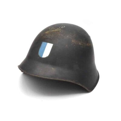 Stahlhelm der Feuerwehr Luzern Modell 1918