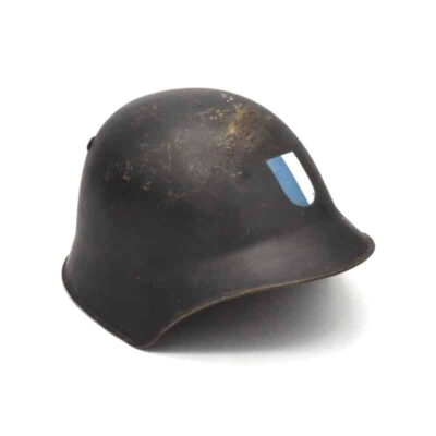 Stahlhelm der Feuerwehr Luzern Modell 1918