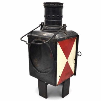 Zugschlusslampe der deutschen Bahn