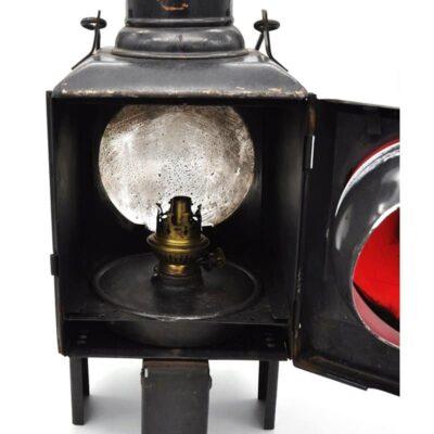 Zugschlusslampe der deutschen Bahn