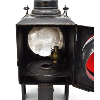 Zugschlusslampe der deutschen Bahn