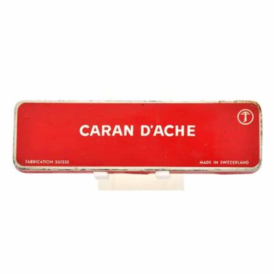 antike blechdose von caran dache