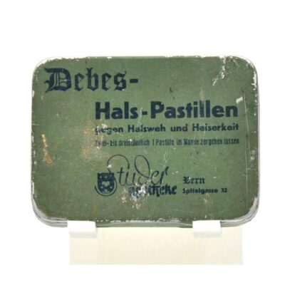 Kleine Dose Debes Hals Pastillen der Studer Apotheke Bern