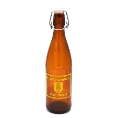 antike bierflasche der klosterbräu zofingen