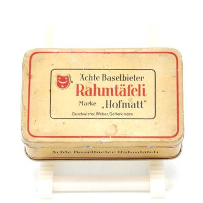 blechdose der ächten basler rahmtäfeli