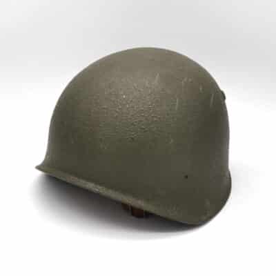 Stahlhelm Modell 71 mit Überzug Tarn 90