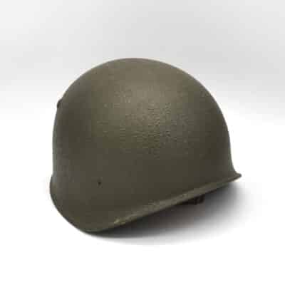 Stahlhelm Modell 71 mit Überzug Tarn 90