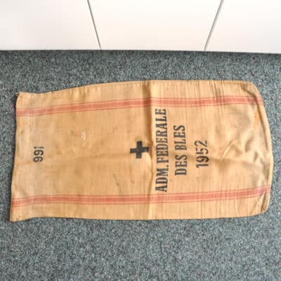 Mehlsack Eidg. Getreideverwaltung 1952