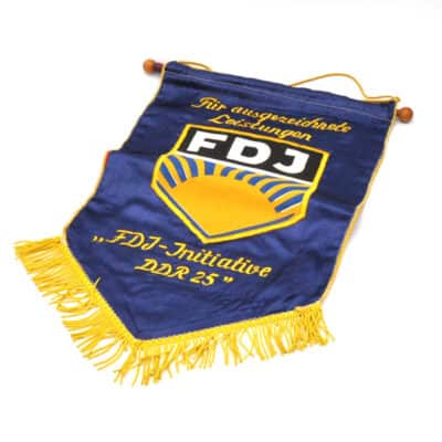 Wimpel FDJ Initiative DDR 25