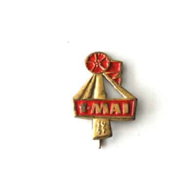 Anstecknadel/Pin zum 01. Mai 1957 DDR