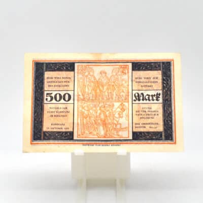 Notgeld der Stadt Konstanz 500 Mark