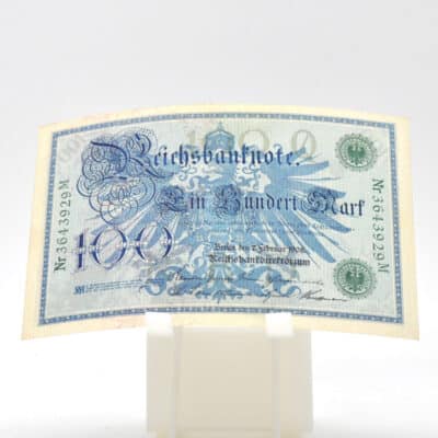 Alte Banknote über 100 Mark