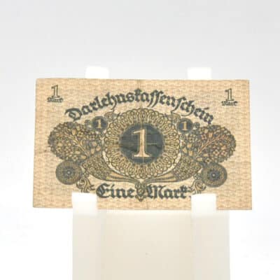 Alte Banknote/Darlehnskassenschein über 1 Mark