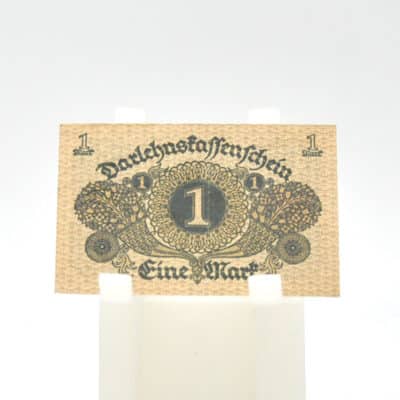 Alte Banknote/Darlehnskassenschein über 1 Mark