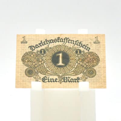 Alte Banknote/Darlehnskassenschein über 1 Mark