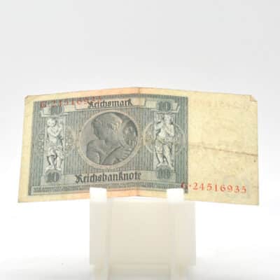 Alte Banknote über 10 Mark