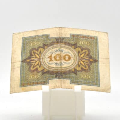 Alte Banknote über 100 Mark