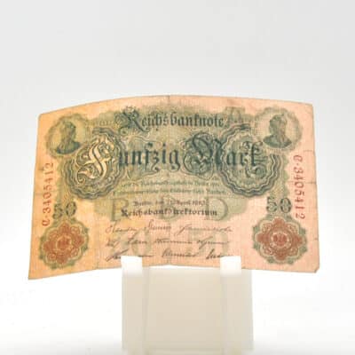 Alte Banknote über 50 Mark