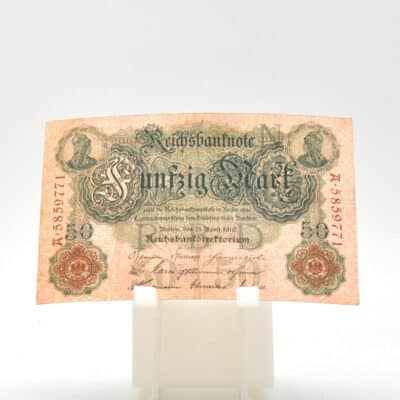 Alte Banknote über 50 Mark