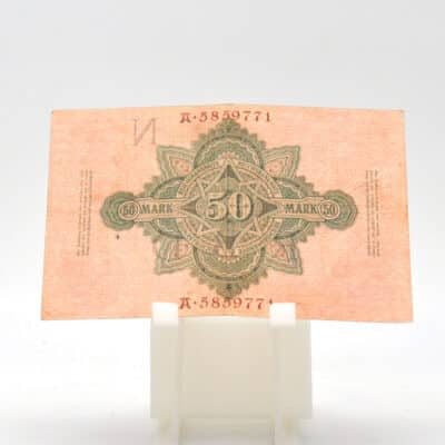 Alte Banknote über 50 Mark