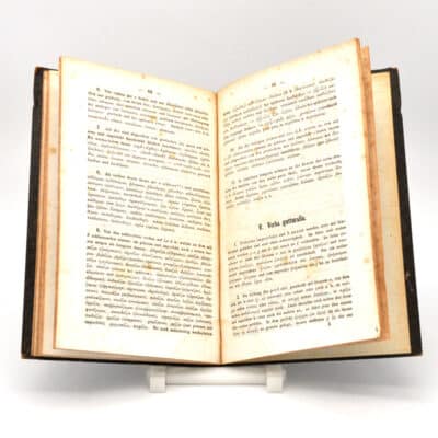 Antikes Buch "Neugestaltung der Griechischen Grammatik" 1850