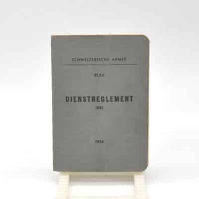 Reglement DR 54 mit zweiseitiger Beilage 1954