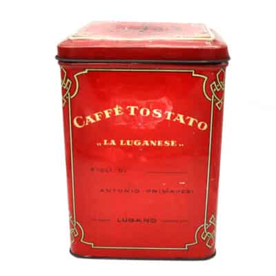 Alte Kaffeedose "Caffé tostato La Luganese"