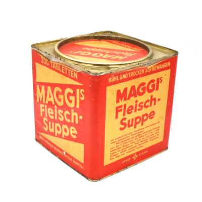 Alte Blechdose Maggi`s Fleischsuppe