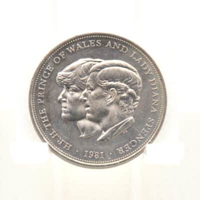 25 Pence zur Hochzeit von Prinz Charles & Lady Diana 1981