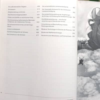 Buch "Die Schweizer Armee Heute" 1986