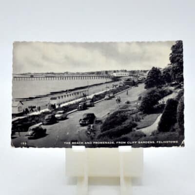 Ansichtskarte Strand und Promenade Felixstowe 1966