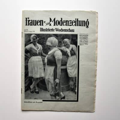 Zeitschrift Frauen & Modenzeitung August 1932