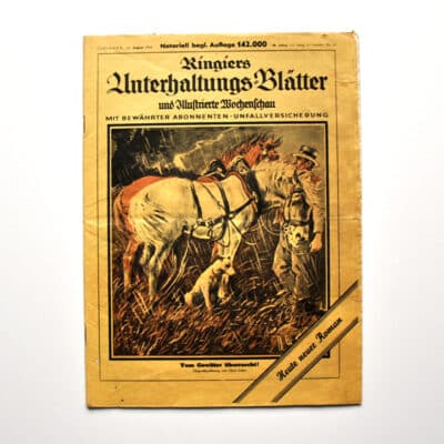 Zeitschrift “Ringiers Unterhaltungsblätter” 13. August 1932