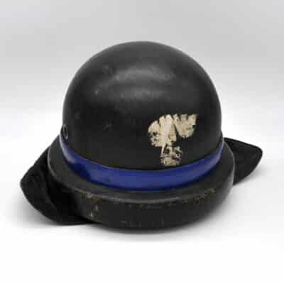 Motorradhelm der Polizia Stradale Schwarz 1960