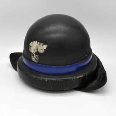 Motorradhelm der Polizia Stradale Schwarz 1960