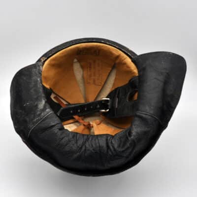 Motorradhelm der Polizia Stradale Schwarz 1960