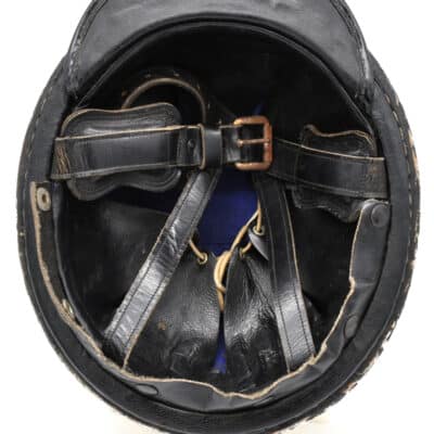 Motorradhelm der Polizia Stradale 70er Jahre