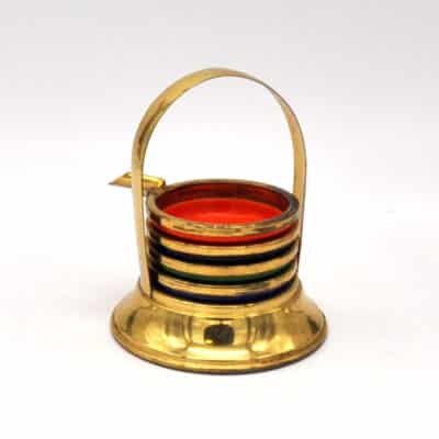 Aschenbecher aus Messing 60/70er Jahre
