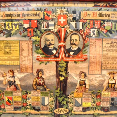Antikes Bild "Erinnerungen Erster Weltkrieg"