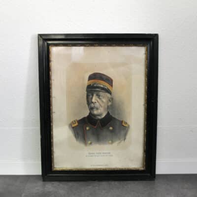 Antikes Bild General Hans Herzog