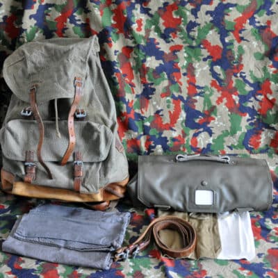 Rucksack Ord. 1958 mit Effektensack und Zubehör