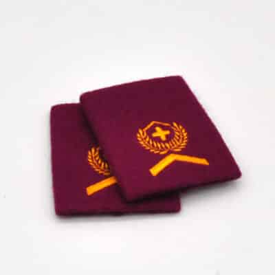 Achselschlaufen Wachtmeister Logistiktruppen