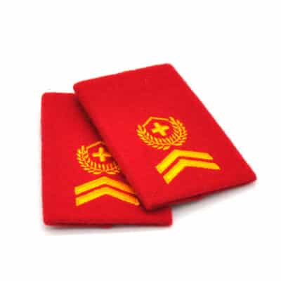 Achselschlaufen Feldweibel Rettungstruppen