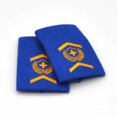 Achselschlaufen Fourier Sanitätstruppen