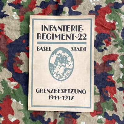 Broschur Infanterie-Regiment 22 Basel Stadt