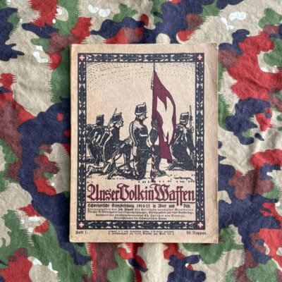 Broschur Unser Volk in Waffen 1915 Heft 1
