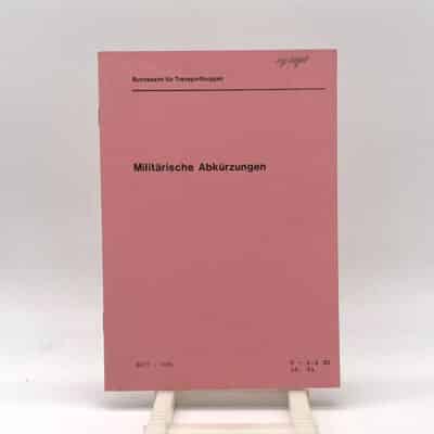 Behelf Militärische Abkürzungen