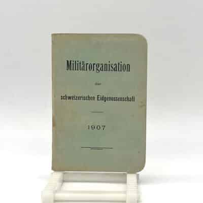 Reglement Militärorganisation der Schweizerischen Eidgenossenschaft 1907
