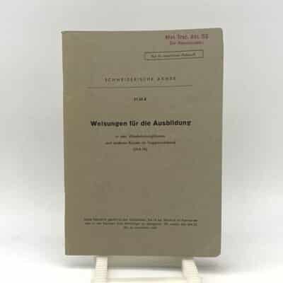 Reglement Weisungen für die Ausbildung 1956